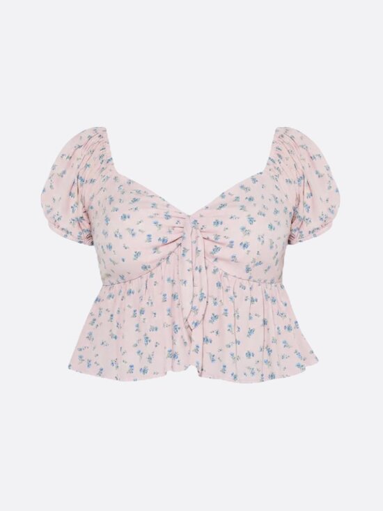 torrid Tops - LoveSick Knot Front Flyaway Top Size 5